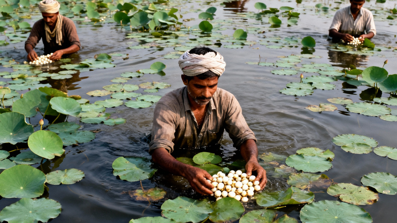 Bihar Makhana Farming